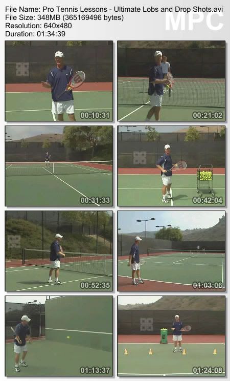 Pro Tennis Lesson by James Jensen